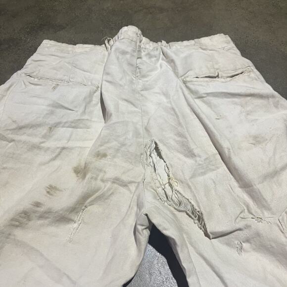 Vintage 50s Tan Sanforized Sail Cloth Cotton Chinos 28x30 - Picture 5 of 5